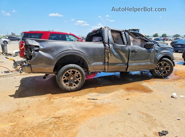 1FTEX2KP5RKD35392 2024 FORD F150 Gray Rear right
