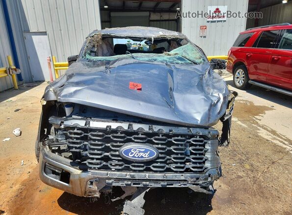 1FTEX2KP5RKD35392 2024 FORD F150 Gray Front view