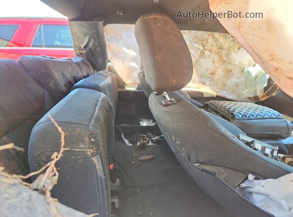 1FTEX2KP5RKD35392 2024 FORD F150 Gray Rear seats view