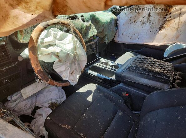 1FTEX2KP5RKD35392 2024 FORD F150 Gray Dashboard view
