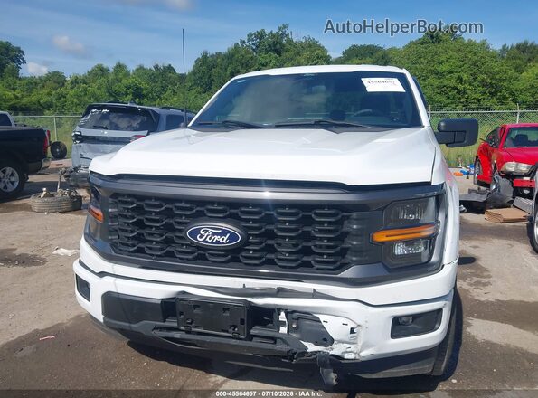 1FTEX2KPXRKF59385 2024 FORD F150 White Вид щитка приладів