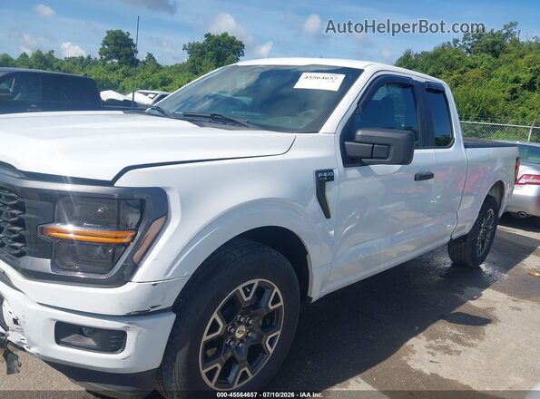 1FTEX2KPXRKF59385 2024 FORD F150 White Панорамний вид салону 360°