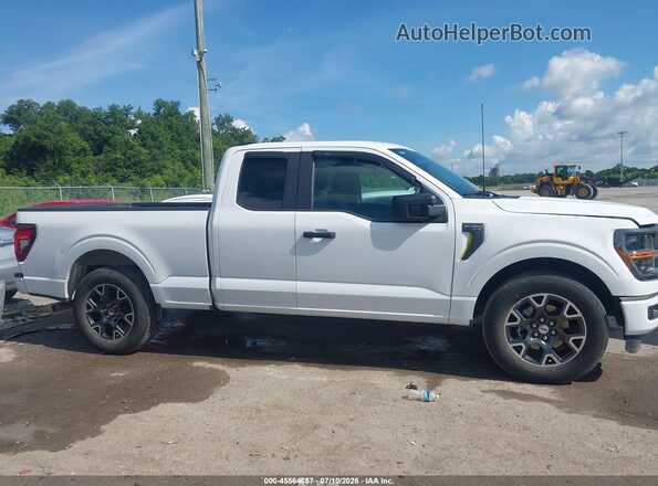 1FTEX2KPXRKF59385 2024 FORD F150 White Вид задньої частини салону