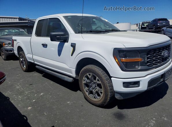 1FTEX2LP3RKF08048 2024 FORD F150 Белый Передняя правая четверть