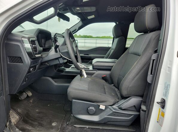1FTEX2LP4SKF43879 2025 FORD F150 White Front interior view