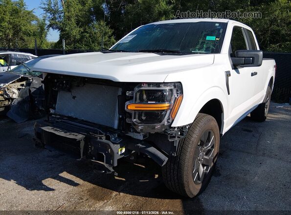 1FTEX2LP6SKE31990 2025 FORD F150 White Vista tres cuartos delantera izquierda