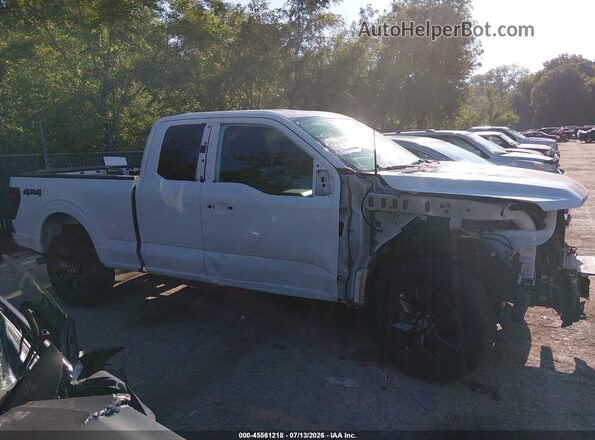 1FTEX2LP6SKE31990 2025 FORD F150 White Vista interior de 360 grados