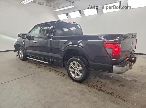1FTEX3K87RKD09942 2024 FORD F150 Черный Задняя левая четверть