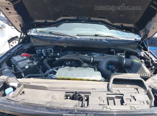 1FTEX3KP5SKD41818 2025 FORD F150 Blue Вид ззаду