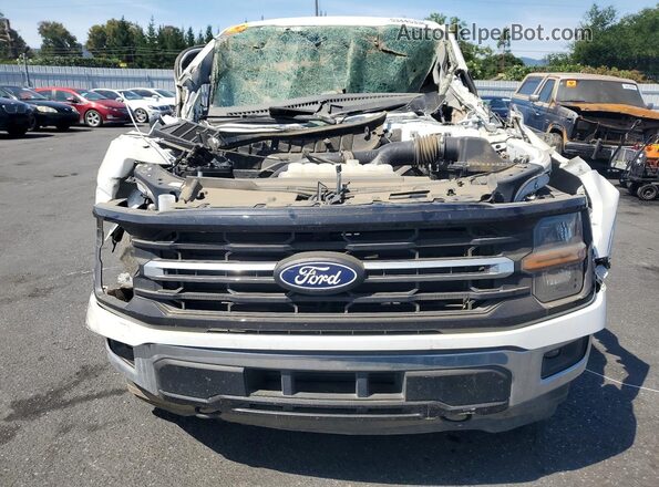 1FTEX3LP9SKD08075 2025 FORD F150 White Widok z przodu