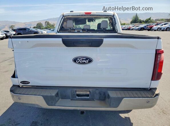 1FTEX3LP9SKD08075 2025 FORD F150 White Widok z tyłu