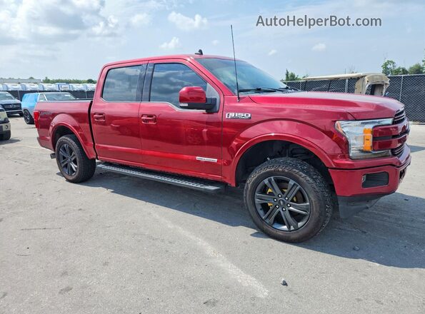 1FTFW1C13KFC96747 2019 FORD F150 Red Առջևի աջ