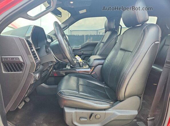1FTFW1C13KFC96747 2019 FORD F150 Red Սալոնի դիմացի տեսք