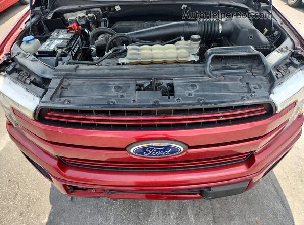 1FTFW1C13KFC96747 2019 FORD F150 Red Սալոնի հետևի տեսք