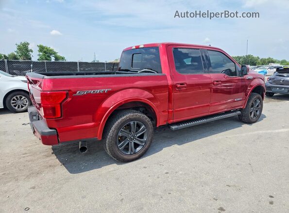 1FTFW1C13KFC96747 2019 FORD F150 Red Հետևի աջ