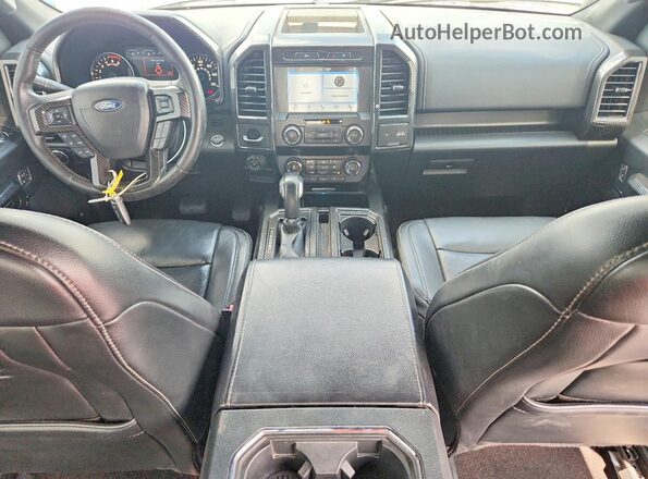 1FTFW1C13KFC96747 2019 FORD F150 Red Առջևի վահանակի տեսք
