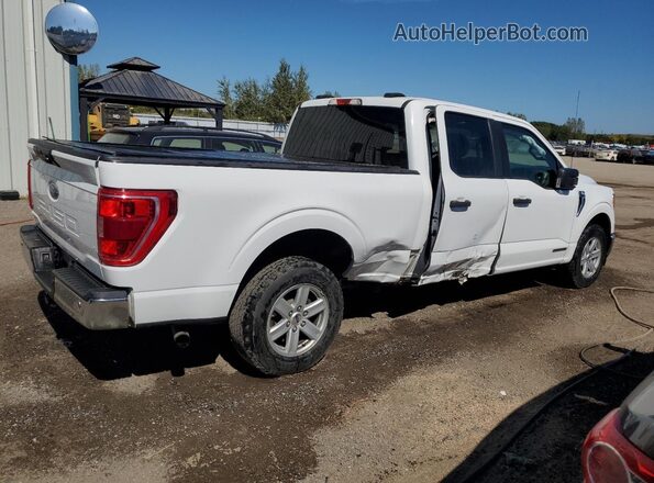 1FTFW1CD5MFB18948 2021 FORD F150 White Задня права чверть