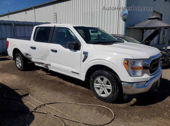 1FTFW1CD5MFB18948 2021 FORD F150 White Передня права чверть