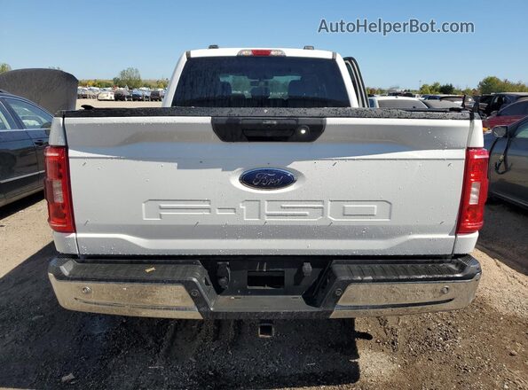 1FTFW1CD5MFB18948 2021 FORD F150 White Вид ззаду