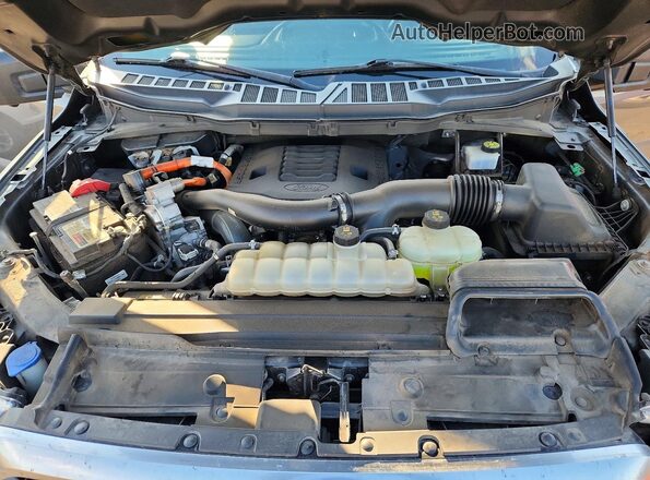 1FTFW1CD5NFA95141 2022 FORD F150 Gray უკანა სალონის ხედი
