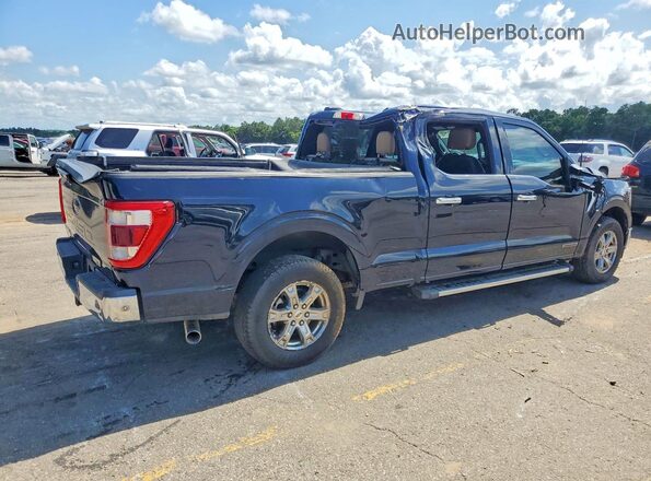 1FTFW1CD7MFC30411 2021 FORD F150 Black Задня права чверть