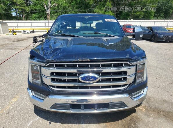 1FTFW1CD7MFC30411 2021 FORD F150 Black Вид спереду