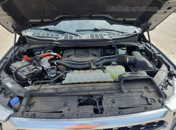 1FTFW1CD9MFB25126 2021 FORD F150 Blue Սալոնի հետևի տեսք