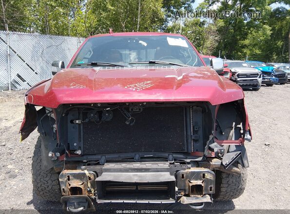 1FTFW1E10JFE70432 2018 FORD F150 Red Front view
