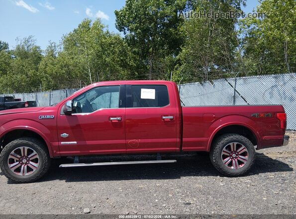 1FTFW1E10JFE70432 2018 FORD F150 Red 360 interior view