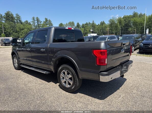1FTFW1E11JFD72641 2018 FORD F150 Серый Задняя левая четверть