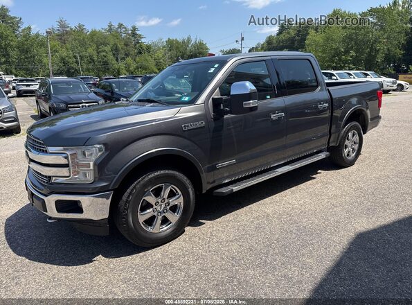 1FTFW1E11JFD72641 2018 FORD F150 Серый Передняя левая четверть