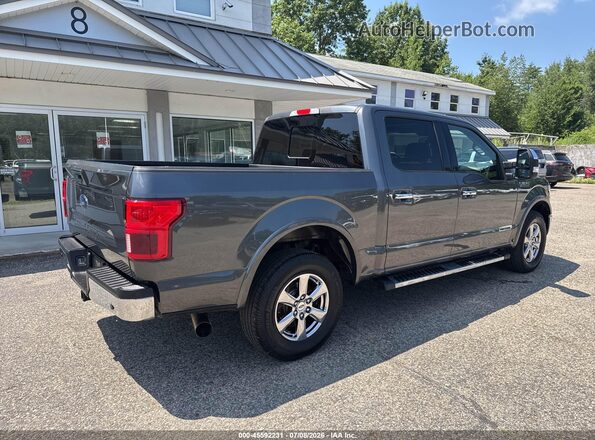 1FTFW1E11JFD72641 2018 FORD F150 Серый Задняя правая четверть