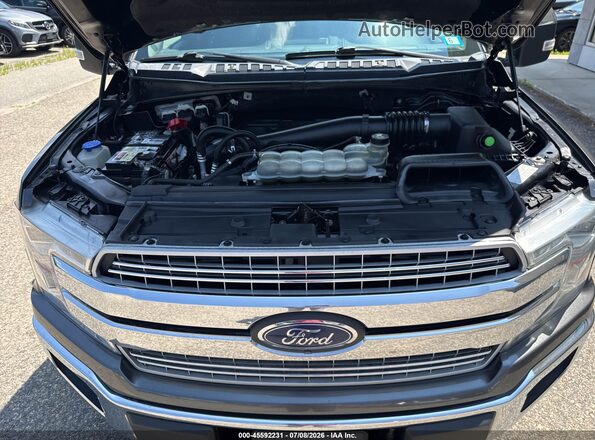 1FTFW1E11JFD72641 2018 FORD F150 Серый Вид сзади