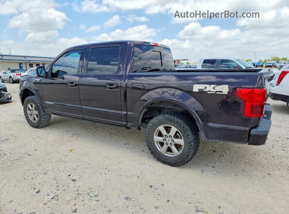 1FTFW1E14JFD73024 2018 FORD F150 Коричневый Задняя левая четверть