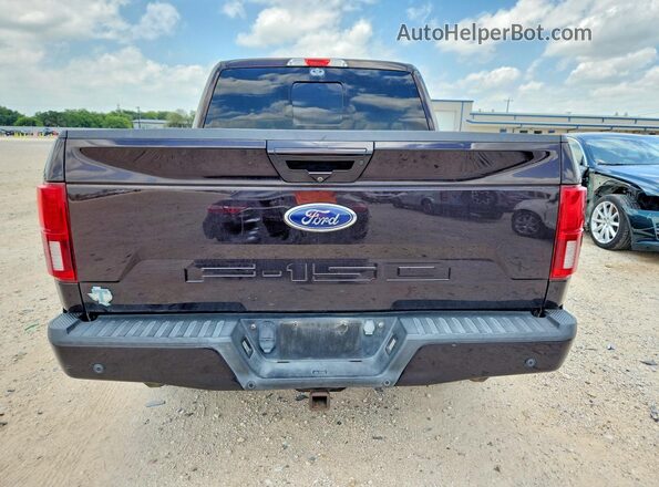 1FTFW1E14JFD73024 2018 FORD F150 Коричневый Вид сзади