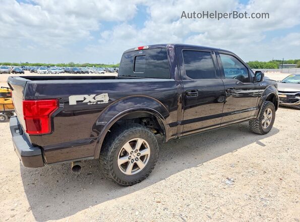 1FTFW1E14JFD73024 2018 FORD F150 Коричневый Задняя правая четверть
