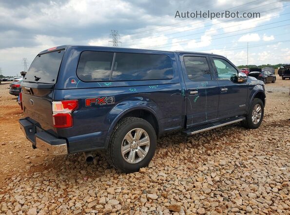 1FTFW1E15JFD79995 2018 FORD F150 Blue უკანა მარჯვენა