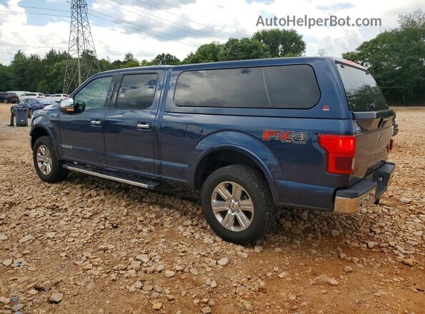 1FTFW1E15JFD79995 2018 FORD F150 Blue უკანა მარცხენა