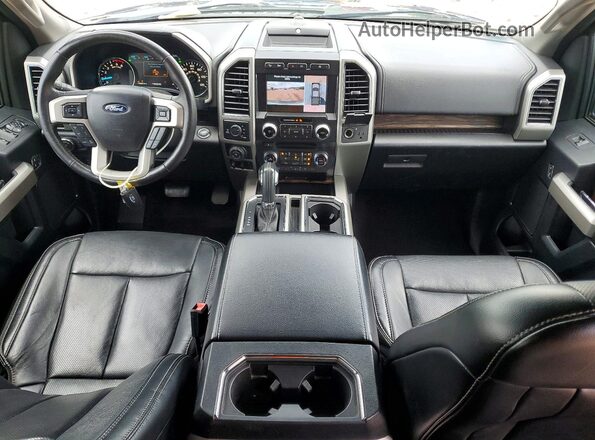 1FTFW1E15JFD79995 2018 FORD F150 Blue წინა პანელის ხედი