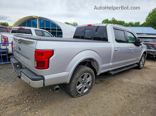 1FTFW1E18JFE25237 2018 FORD F150 Silver Trasero derecho