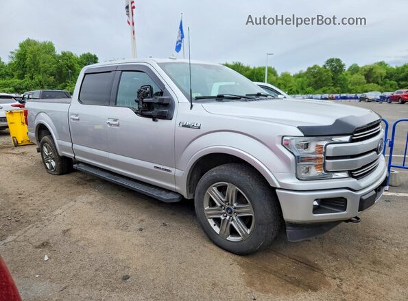 1FTFW1E18JFE25237 2018 FORD F150 Silver Delantero derecho