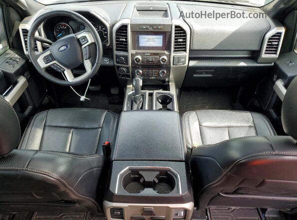 1FTFW1E18JFE25237 2018 FORD F150 Silver Vista del salpicadero