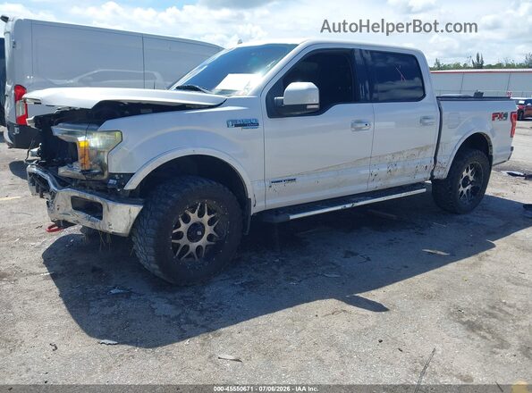 1FTFW1E19JFD49463 2018 FORD F150 White Przód lewy