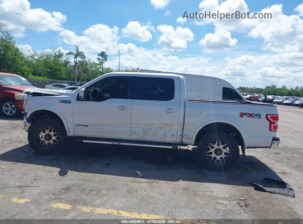 1FTFW1E19JFD49463 2018 FORD F150 White 