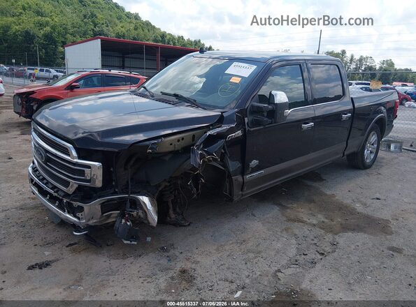 1FTFW1E19JFE25568 2018 FORD F150 Dark Brown Front left
