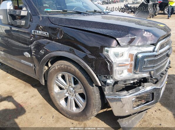 1FTFW1E19JFE25568 2018 FORD F150 Dark Brown 