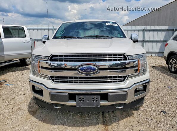 1FTFW1E1XJFD50010 2018 FORD F150 White Vista frontal