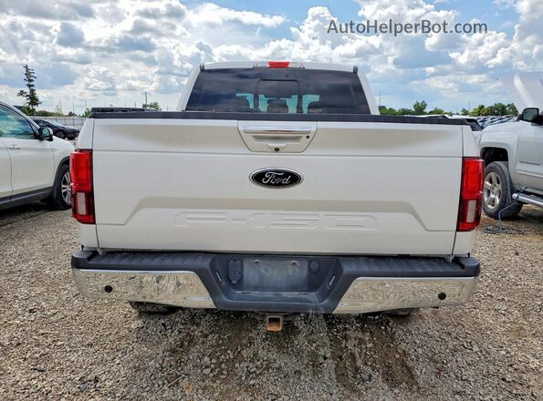 1FTFW1E1XJFD50010 2018 FORD F150 White Vista trasera