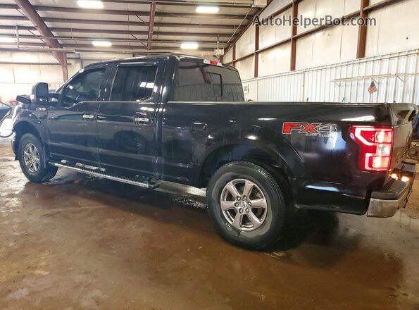 1FTFW1E40KFA34420 2019 FORD F150 Black Задня ліва чверть