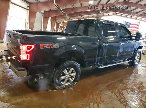1FTFW1E40KFA34420 2019 FORD F150 Black Задня права чверть